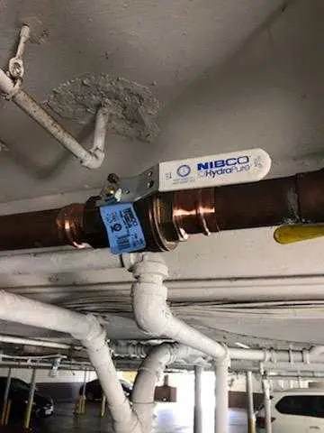 Copper pipe repair and valve work for Backflow Testing in Westport